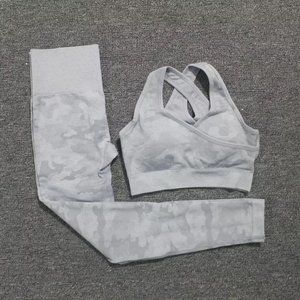 BRAND NEW Grey Camp Workout Set